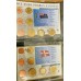 WORLD EURO SPECIMEN ALBUM . 21 COIN SETS . VERY RARE 